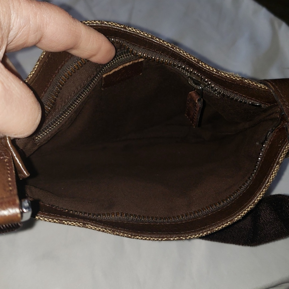 GUCCI GG Canvas Shoulder Bag Beige 122793 - Picture 8 of 16